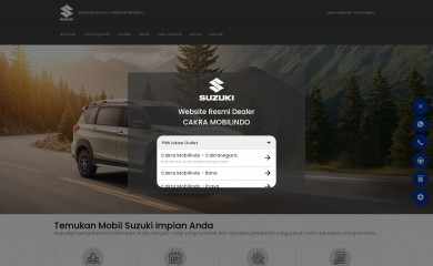 suzukicakramobilindo.co.id screenshot