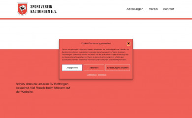 sv-baltringen.de screenshot
