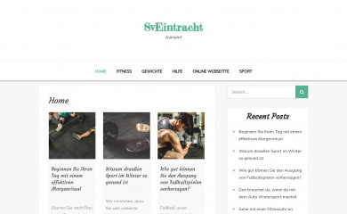 sv-eintracht-aumund.de screenshot