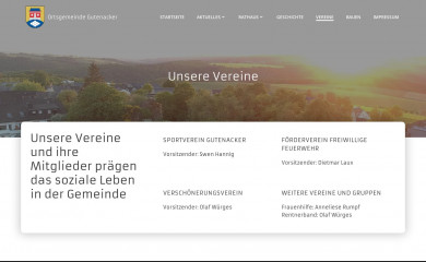 sv-gutenacker.de screenshot
