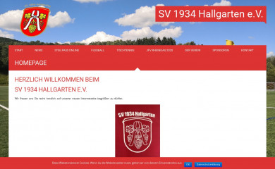 sv-hallgarten.de screenshot