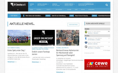 sv-zwochau.de screenshot