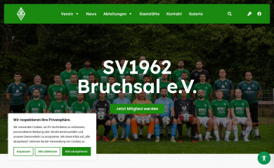 sv62bruchsal.de screenshot