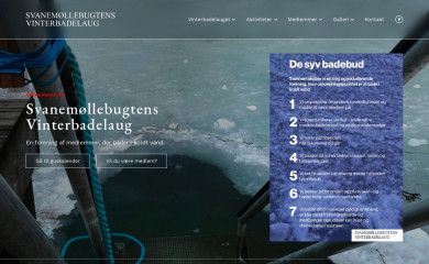 svanevinterbad.dk screenshot