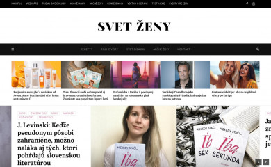 svetzeny.sk screenshot