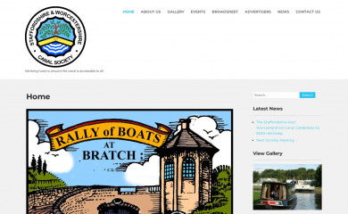 swcanalsociety.co.uk screenshot