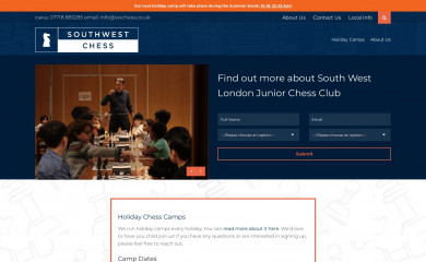 swchess.co.uk screenshot