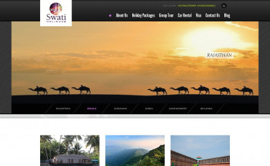 swatiholidays.com screenshot