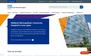 swbh.nhs.uk screenshot
