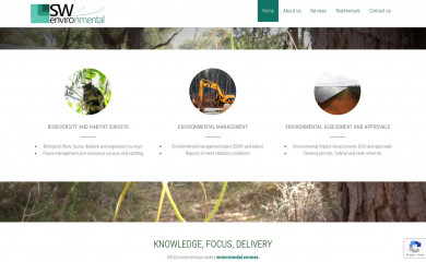 swenvironmental.com.au screenshot