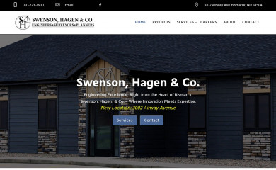 swensonhagen.com screenshot