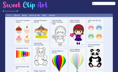 sweetclipart.com screenshot