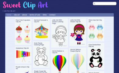 sweetclipart.com screenshot