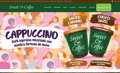 sweetandcoffee.com.ec screenshot