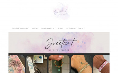 sweetart.dk screenshot