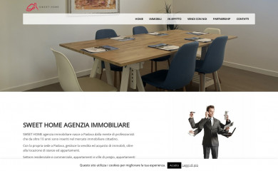 sweethomepadova.it screenshot