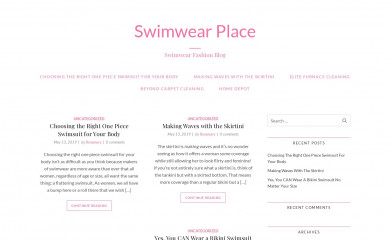 swimwearplace.com screenshot
