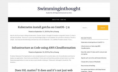 swimminginthought.com screenshot