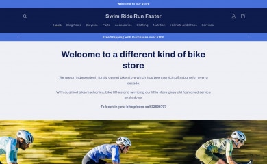 swimriderunfaster.com screenshot