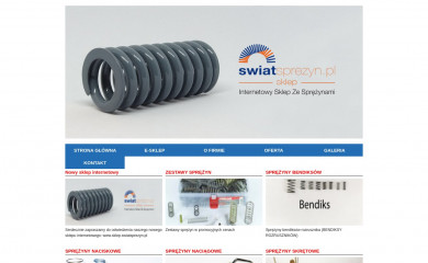 swiatsprezyn.pl screenshot