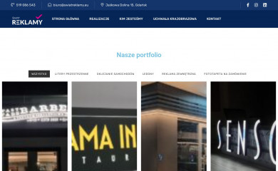 swiatreklamy.eu screenshot