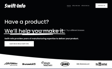 swift-info.com screenshot
