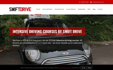 swiftdrive.co.uk screenshot