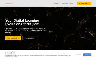 swiftlearn.co.uk screenshot