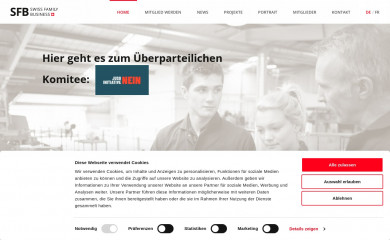 swiss-family-business.ch screenshot