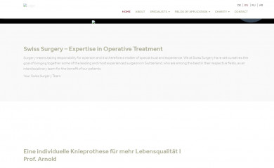 swiss-surgery.swiss screenshot