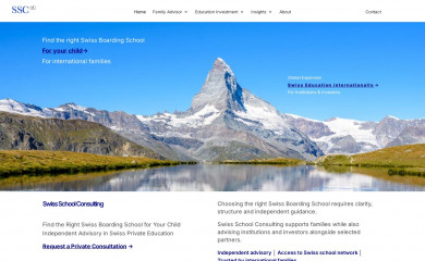 swiss-school-consulting.com screenshot