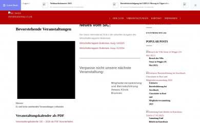 swissinternationalclub.ch screenshot