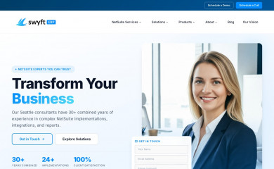 swyfterp.com screenshot