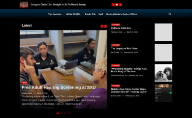 sxustudentmedia.com screenshot