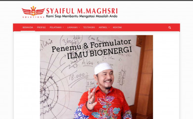 syaifulmaghsri.com screenshot