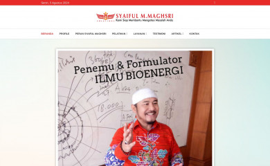 syaifulmaghsri.com screenshot