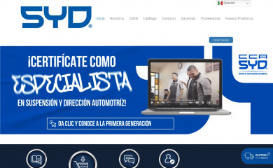 syd.com.mx screenshot