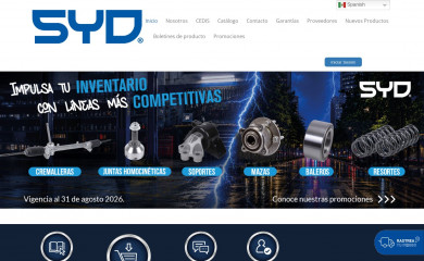 syd.com.mx screenshot