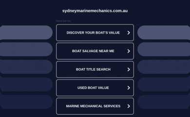sydneymarinemechanics.com.au screenshot