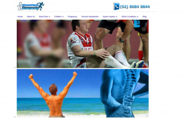 sydneycbdchiropractor.com.au screenshot