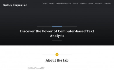 sydneycorpuslab.com screenshot