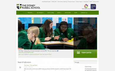 sydneyrussellschool.com screenshot