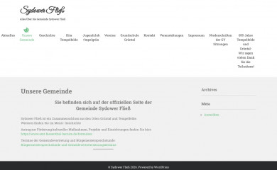 sydower-fliess.de screenshot
