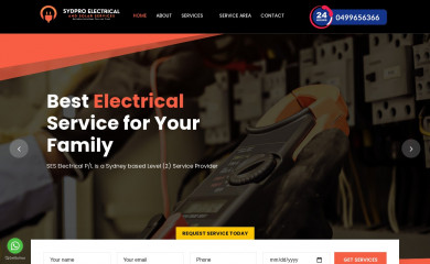 sydeleslr.com.au screenshot