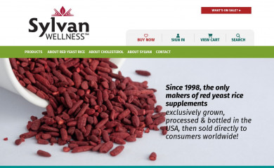 sylvanwellness.com screenshot