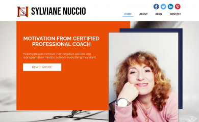 sylvianenuccio.com screenshot