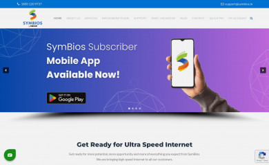 symbiosbroadband.net screenshot