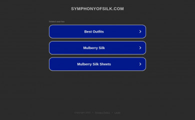 symphonyofsilk.com screenshot