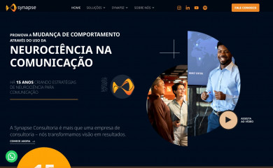 synapseconsultoria.com.br screenshot