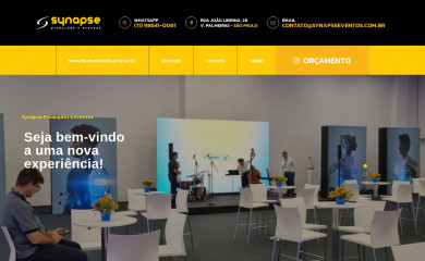 synapseeventos.com.br screenshot